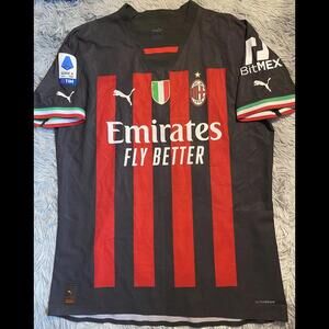 2022/23 AC Milan Home Jersey - Giroud #9 Match-Issue, Serie A, Authentic